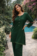 Timeless Green Silk