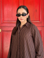 Brown Burberry Co-ords