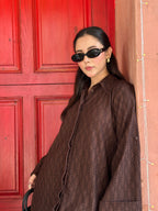 Brown Burberry Co-ords