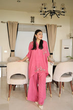 Hot Pink Drape Set