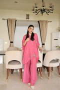 Hot Pink Drape Set