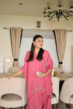 Hot Pink Drape Set