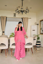 Hot Pink Drape Set