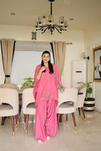 Hot Pink Drape Set