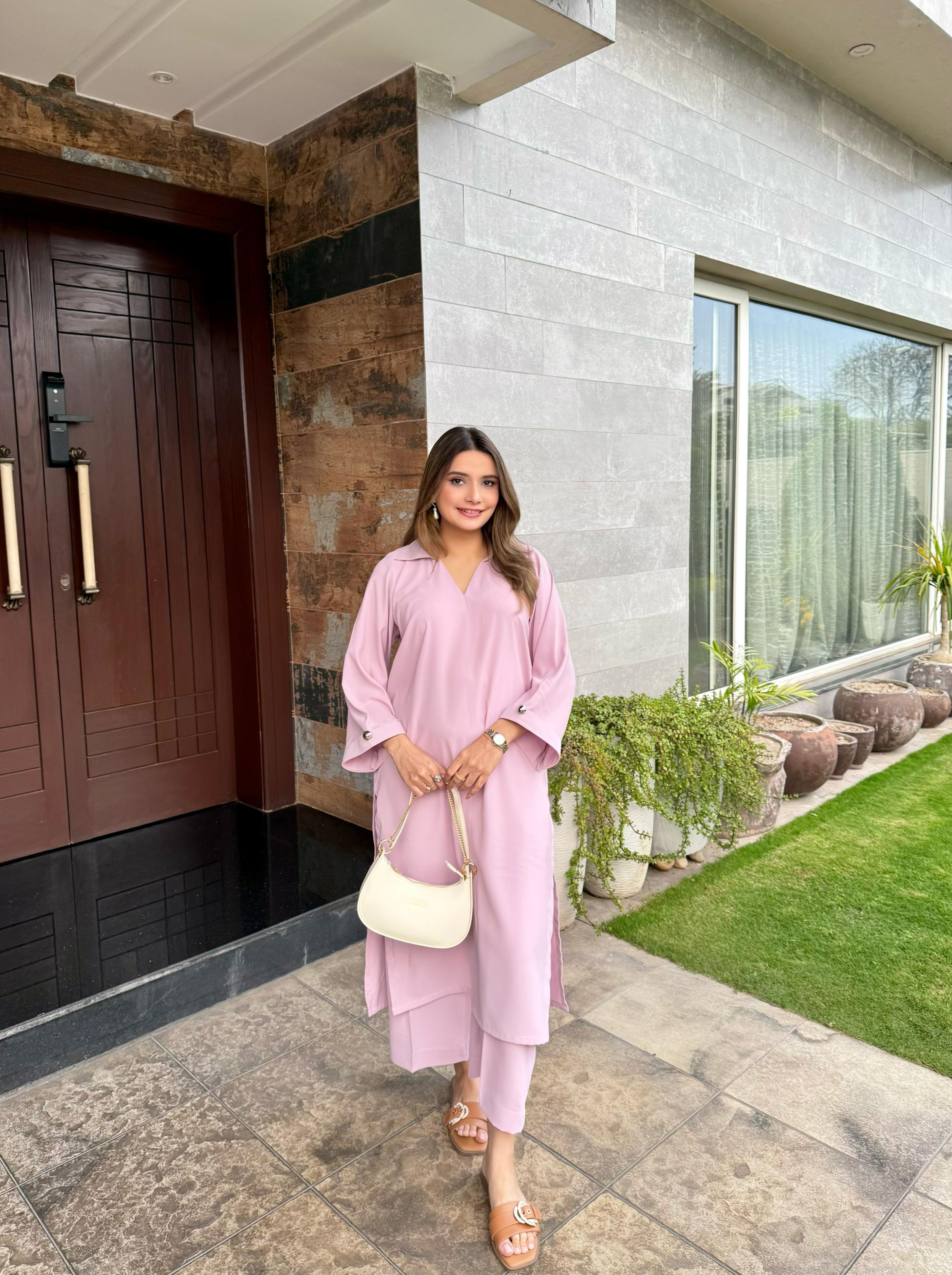 Butter Blush Georgette