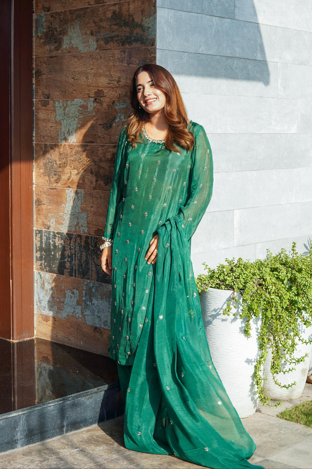 Emerald Green ensemble